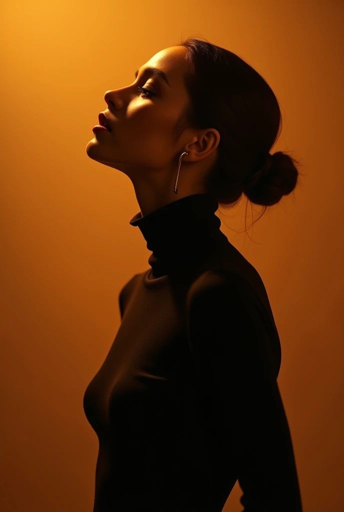Close-up portrait with natural light — Solitude Series