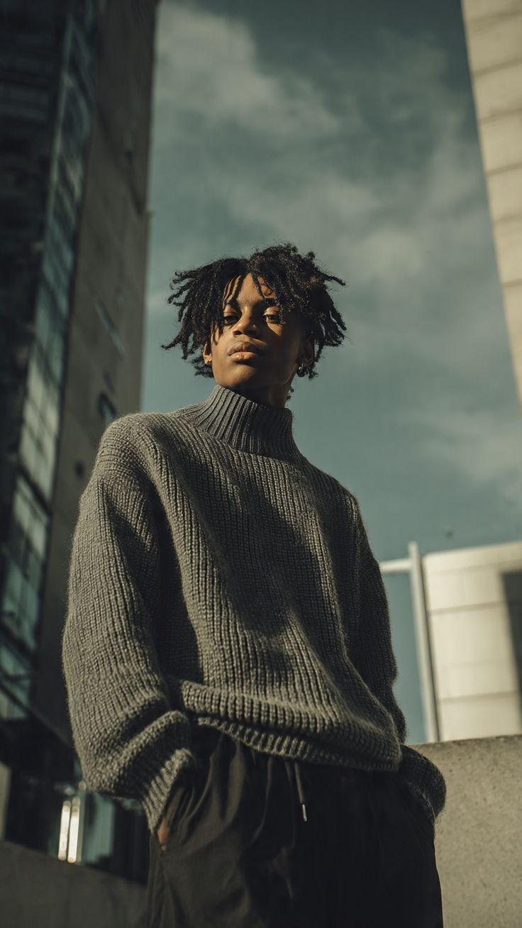 Urban portrait session on city streets — Urban Soul